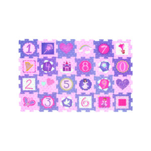 3105 - Fairy Princess + Number Printed Puzzle Mat (24pcs)