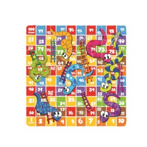 3286B - Snakes Game Printed Puzzle Mat (16pcs)
