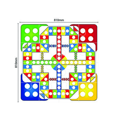 3293B - Ludo Game Printed Puzzle Mat