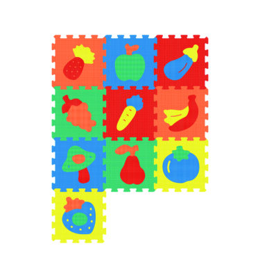 1016B3 - VEGETABLE/FRUIT PUZZLE