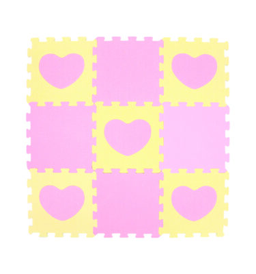 1052 - Heart Baby Puzzle Play Mat