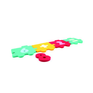 1061B3 - NUMBER PUZZLE MAT WITH TRAIN