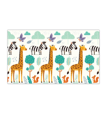 3078R - GIRAFFE & FRIENDS PLAY MAT