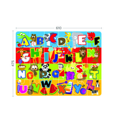 3253HT - Alphabet Printed Jigsaw Puzzle (24pcs)