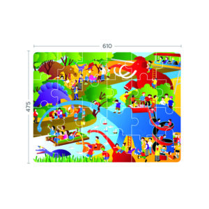 3255HT - Dinosaur Printed Jigsaw Puzzle (24pcs)