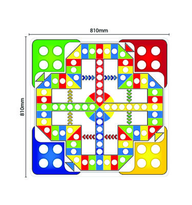 3293R - Ludo Game Printed Roll Mat