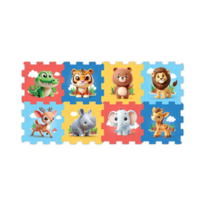 3411 -  Animal Printed Puzzle Mat (8pcs)
