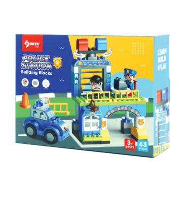 7713 - POLICE STATION BUILDING BLOCKS