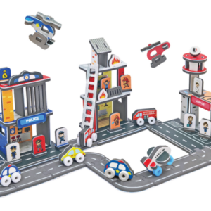 3863 › Build & Play : Rescue City Adventure DIY Foam Play Set